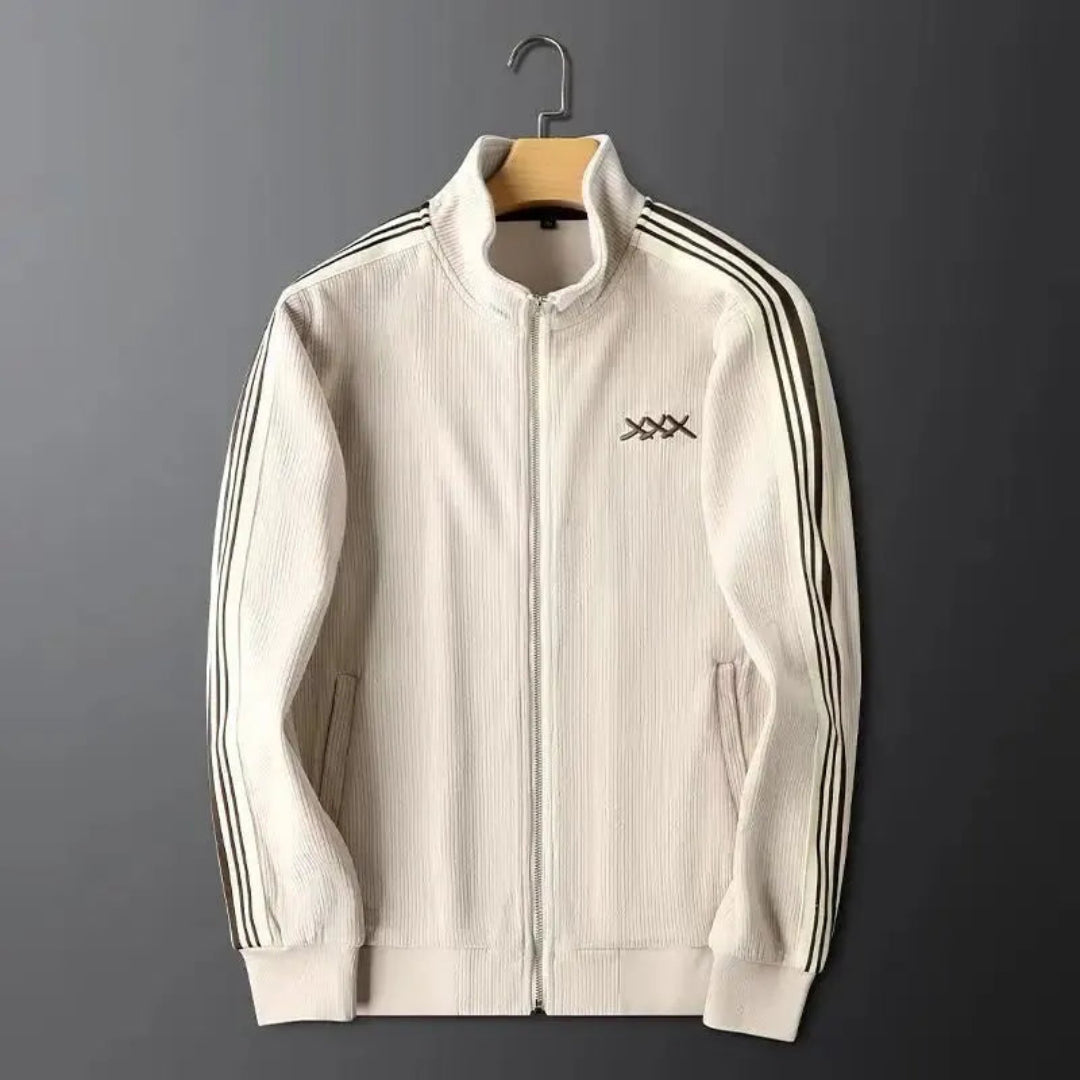 David Corduroy Zip-Up Tracksuit Set