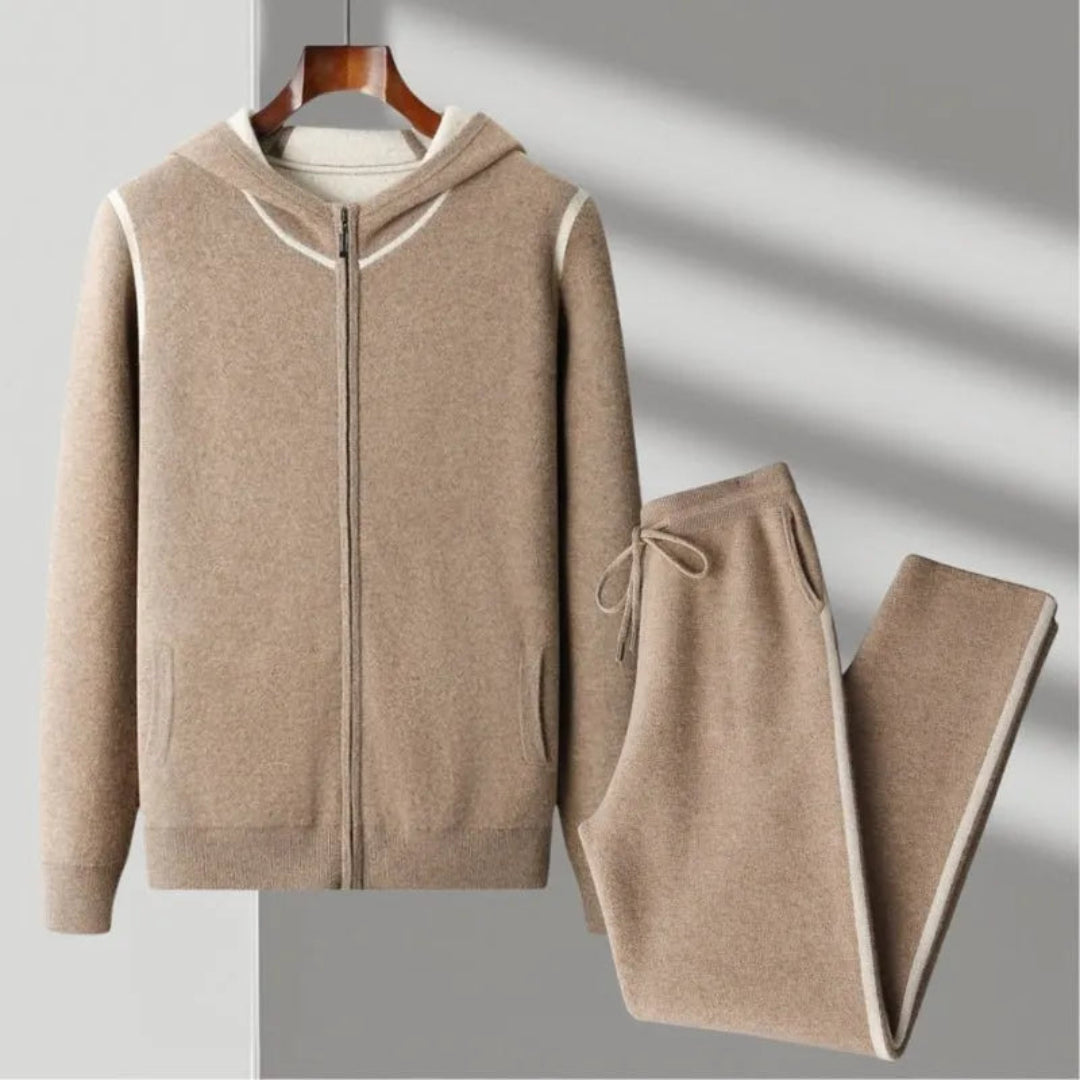 David Wool Hoodie and Pants Set
