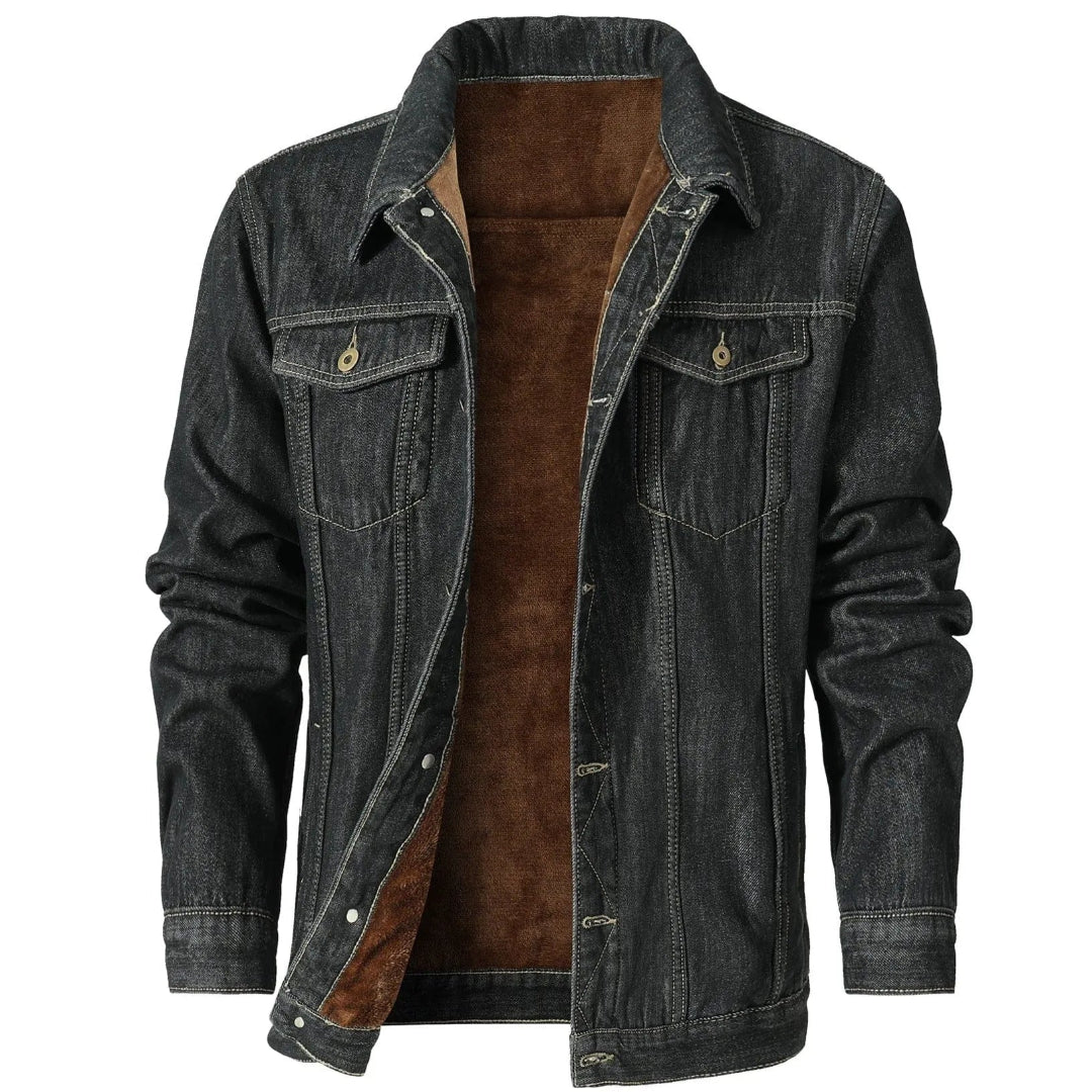 Edward Thermal-Lined Denim Jacket