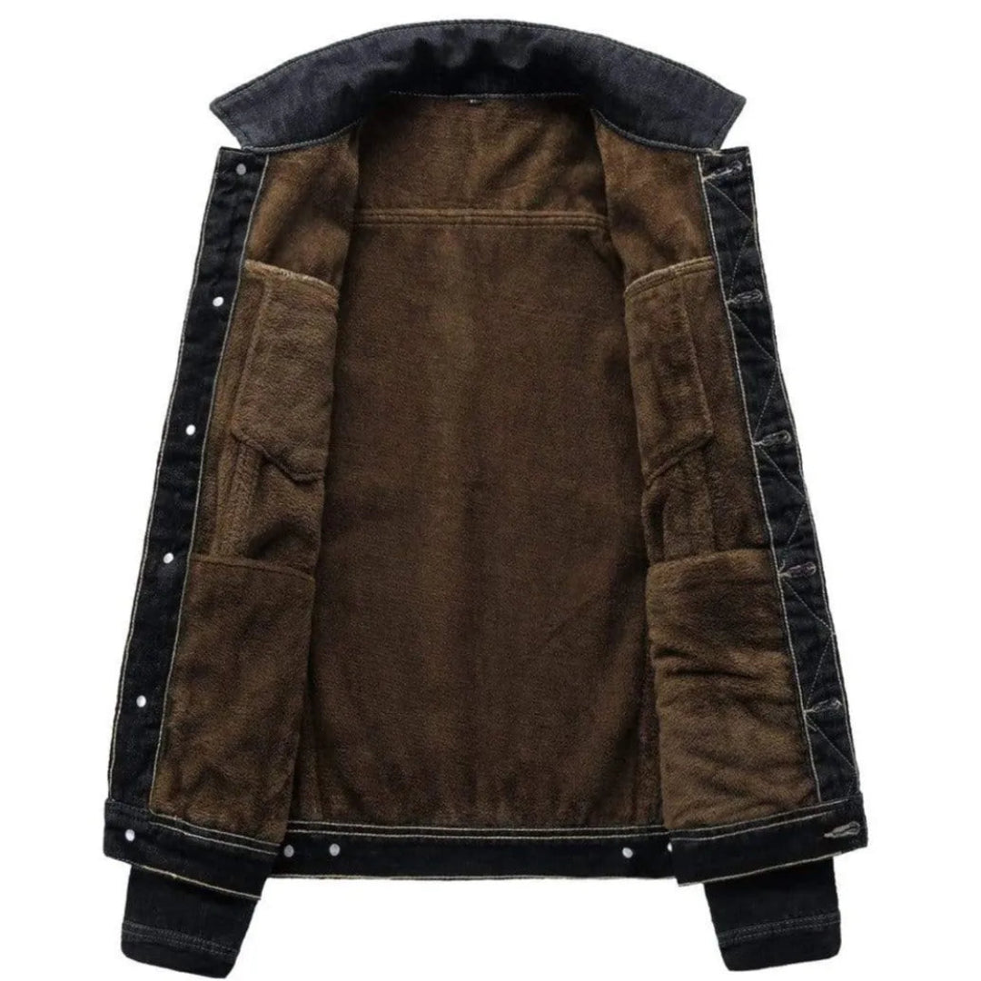 Edward Thermal-Lined Denim Jacket