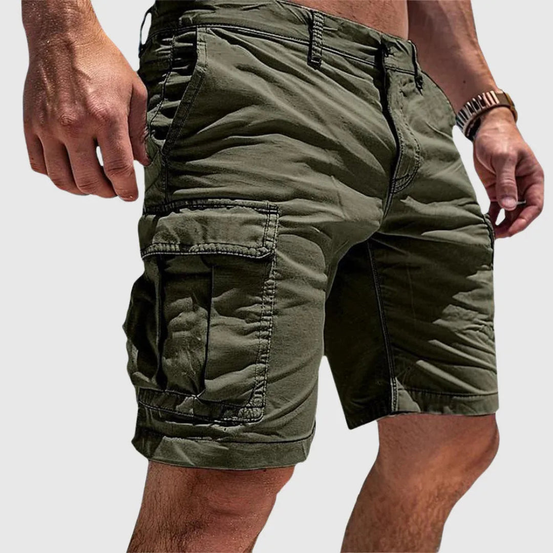 Elbert Multi-Pocket Utility Cargo Shorts