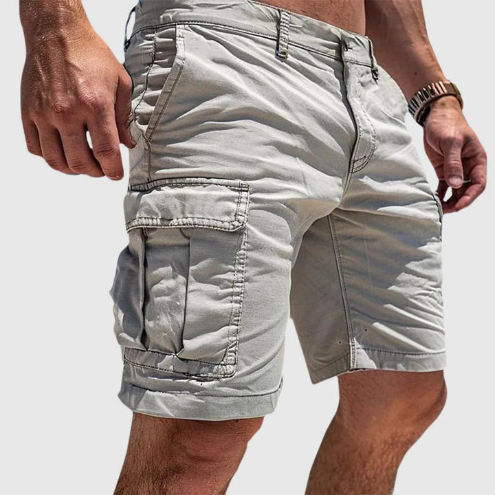 Elbert Multi-Pocket Utility Cargo Shorts