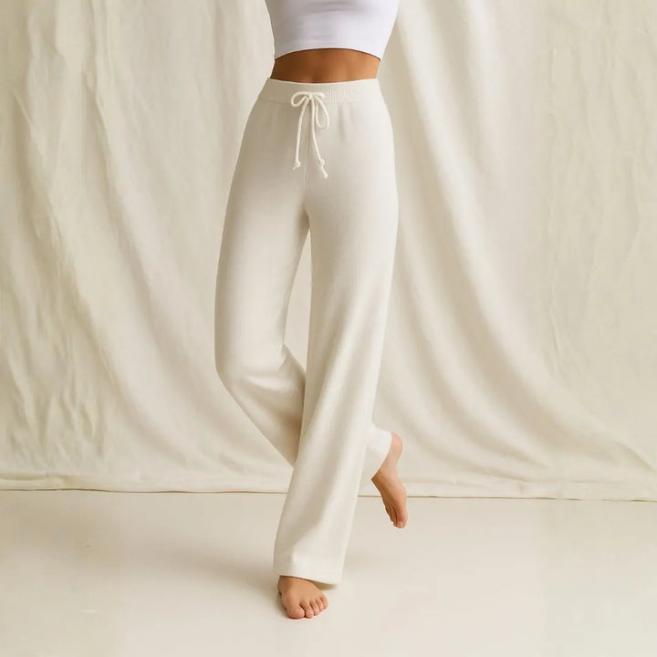 Elise Women's Wide-Leg Knit Lounge Pants