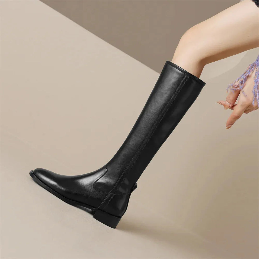 Erica Women’s Genuine Leather Knee-High Boots