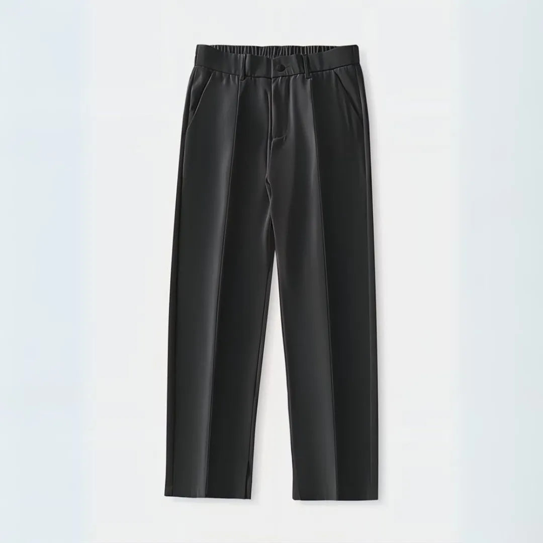 Ethan Tailored Elastic-Waist Trousers