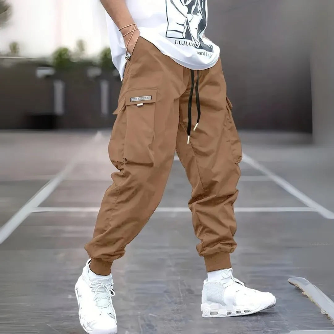 Evan Drawstring Cargo Pants
