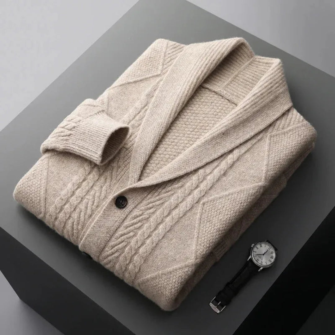 Ford Wool Shawl Collar Cardigan