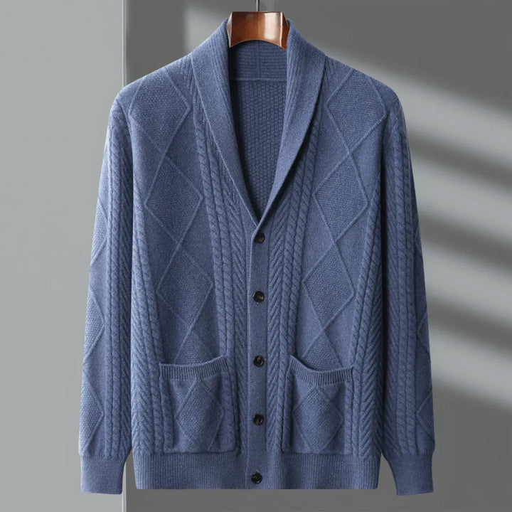 Ford Wool Shawl Collar Cardigan