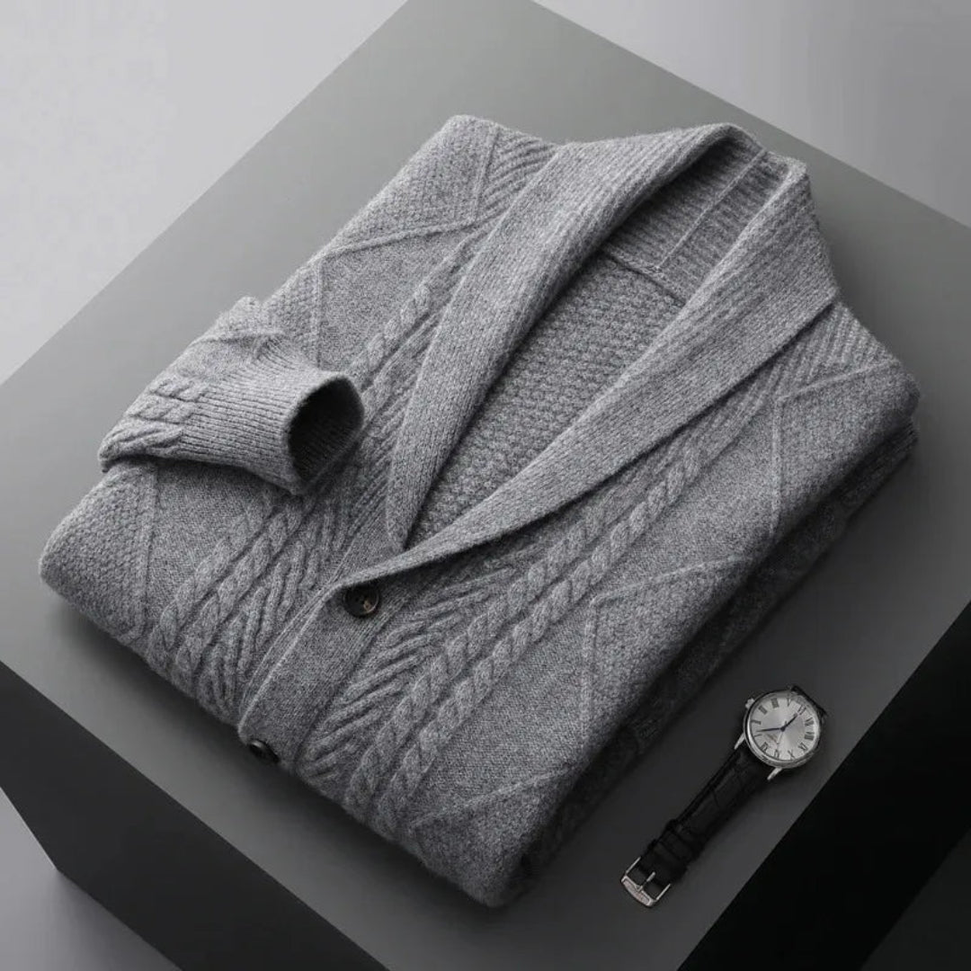 Ford Wool Shawl Collar Cardigan