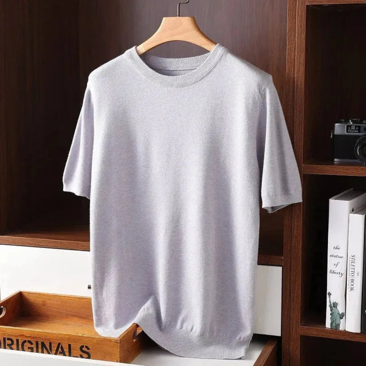 Gareth Merino Wool Crewneck Tee