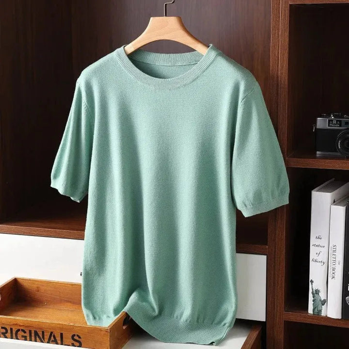 Gareth Merino Wool Crewneck Tee