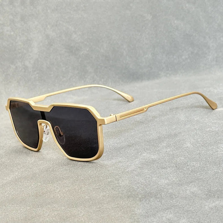 Geometric Shield Sunglasses