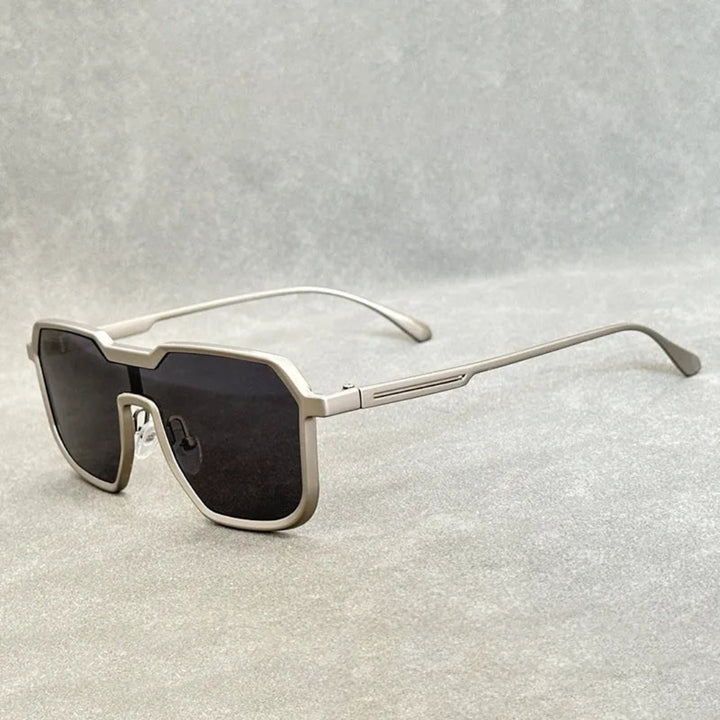 Geometric Shield Sunglasses
