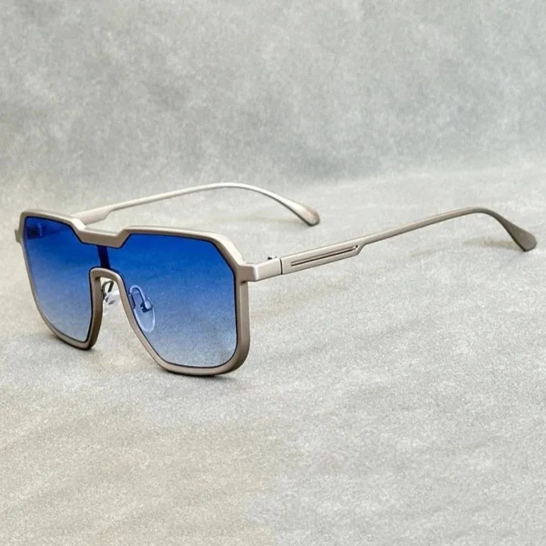 Geometric Shield Sunglasses