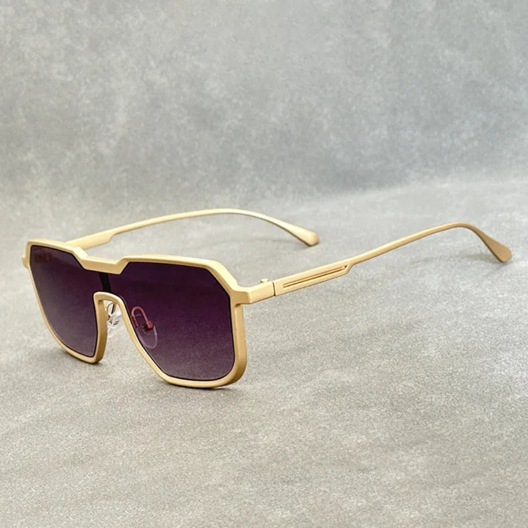 Geometric Shield Sunglasses