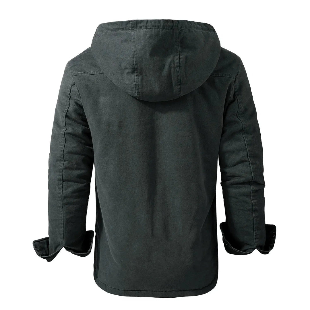 George Sherpa-Lined Padded Jacket