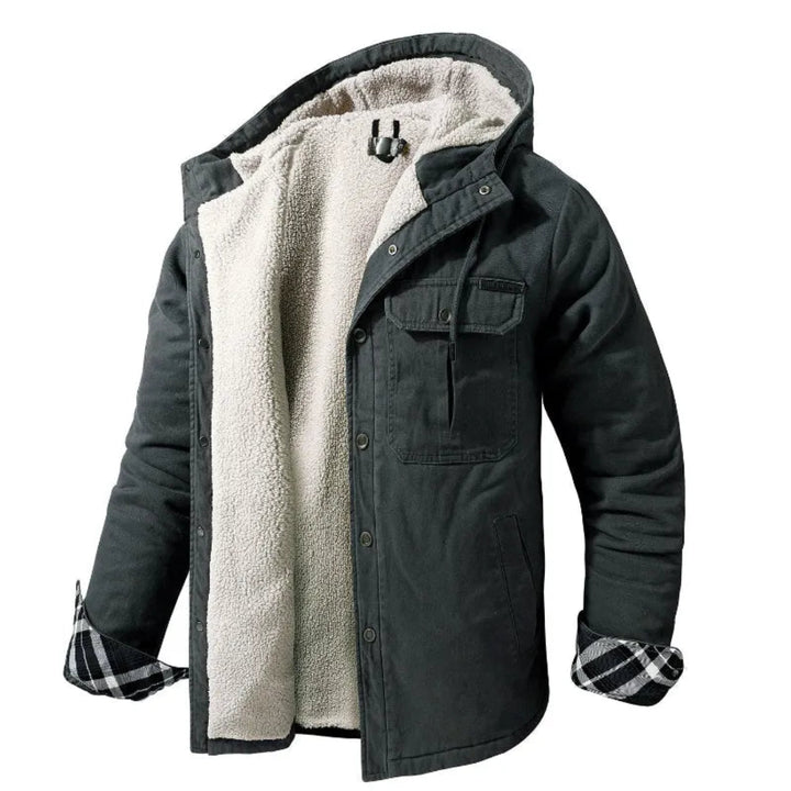George Sherpa-Lined Padded Jacket