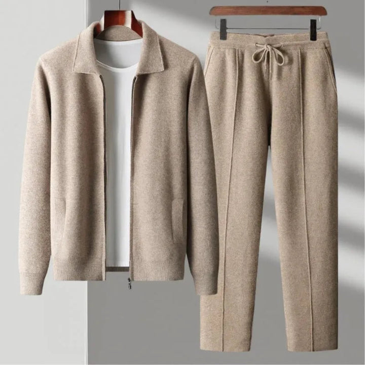 Gianni Merino Wool Jacket and Pants Set