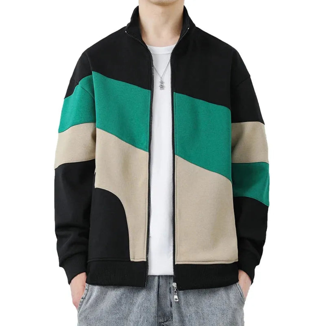 Harley Colorblock Zip-up Jacket