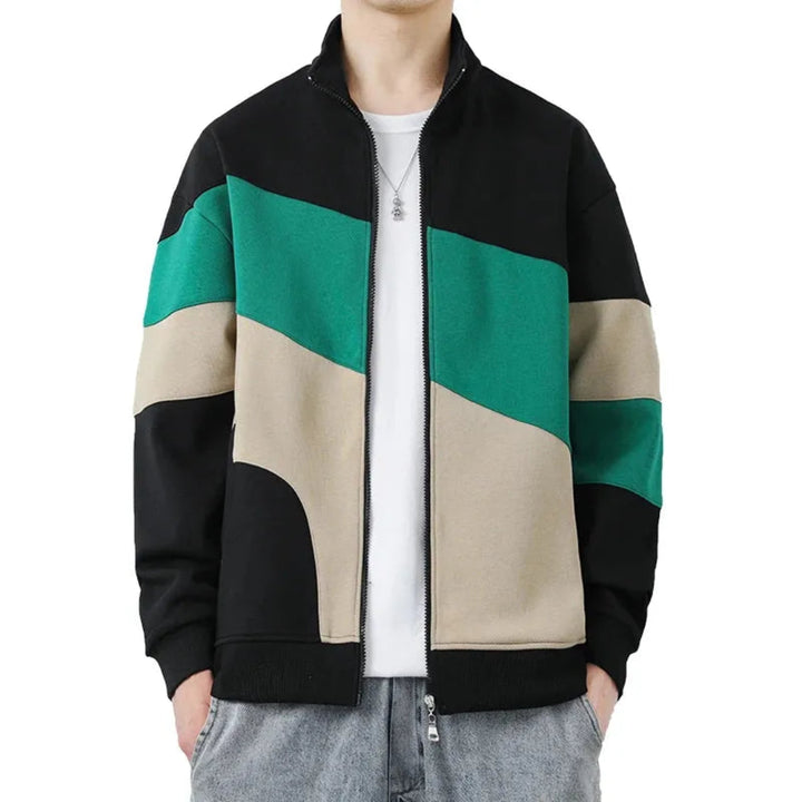Harley Colorblock Zip-up Jacket