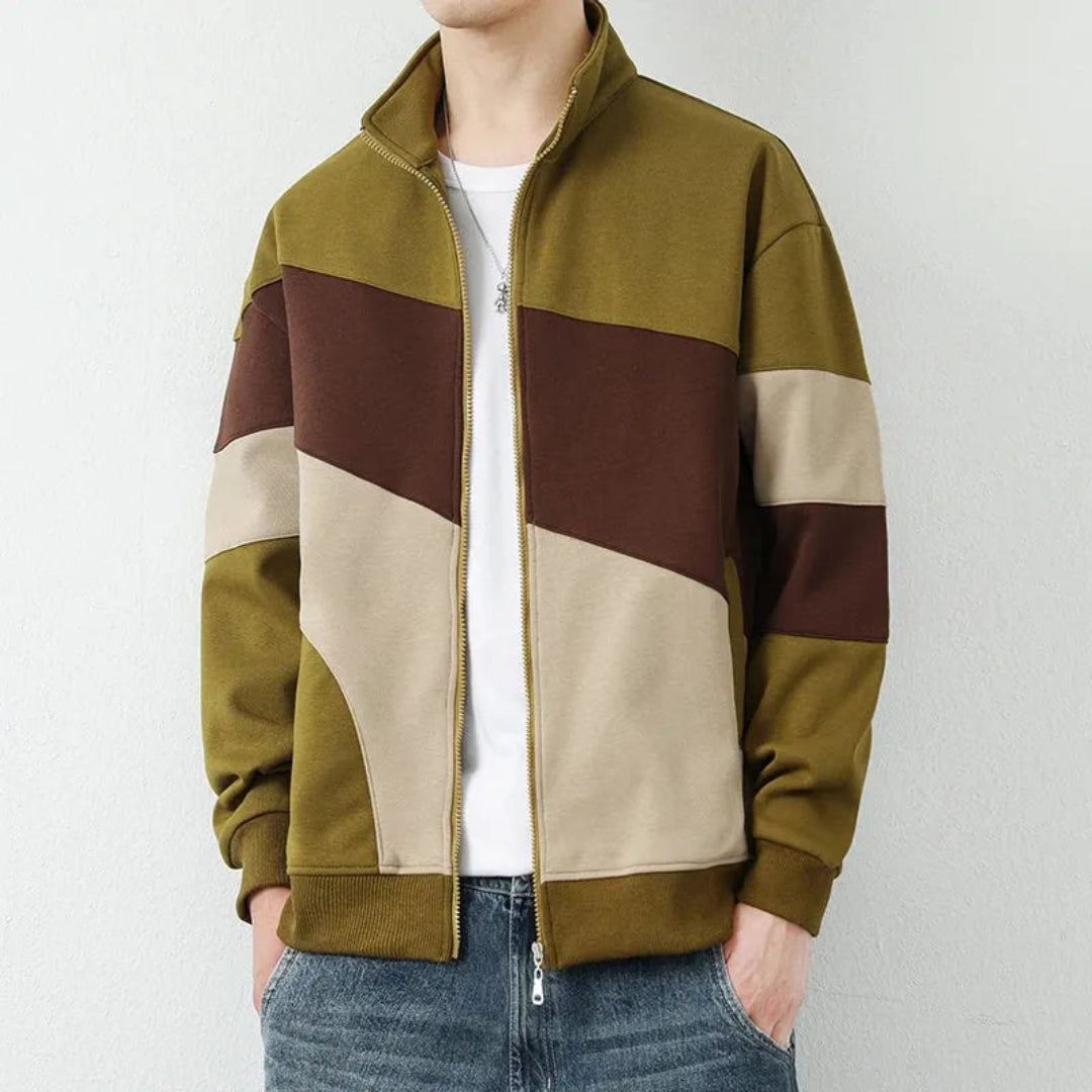 Harley Colorblock Zip-up Jacket