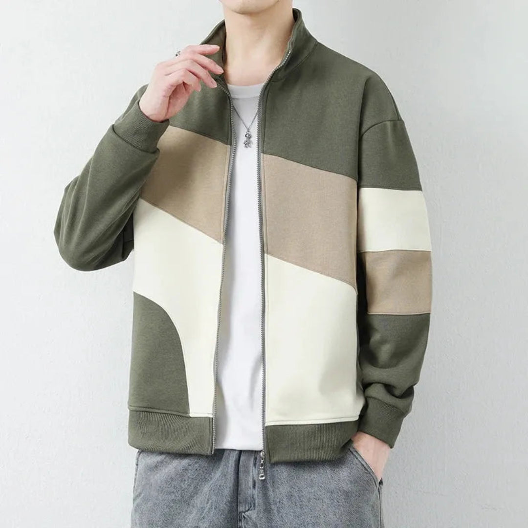 Harley Colorblock Zip-up Jacket