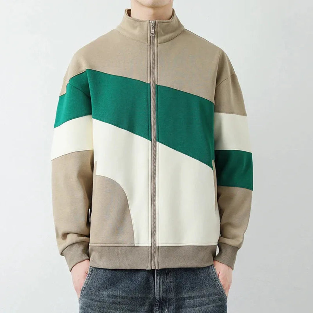 Harley Colorblock Zip-up Jacket