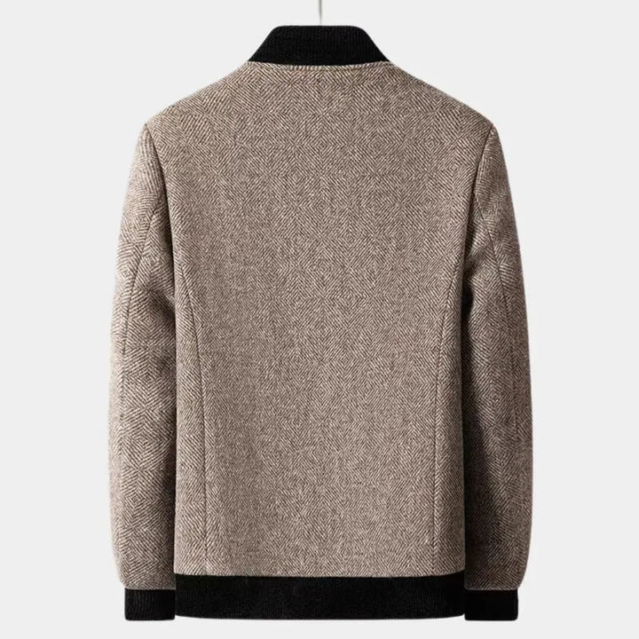 Harrington Wool Blend Cardigan
