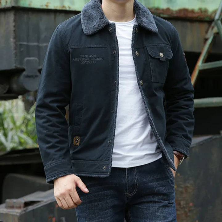 Harry Fleece-Lined Utility Jacket