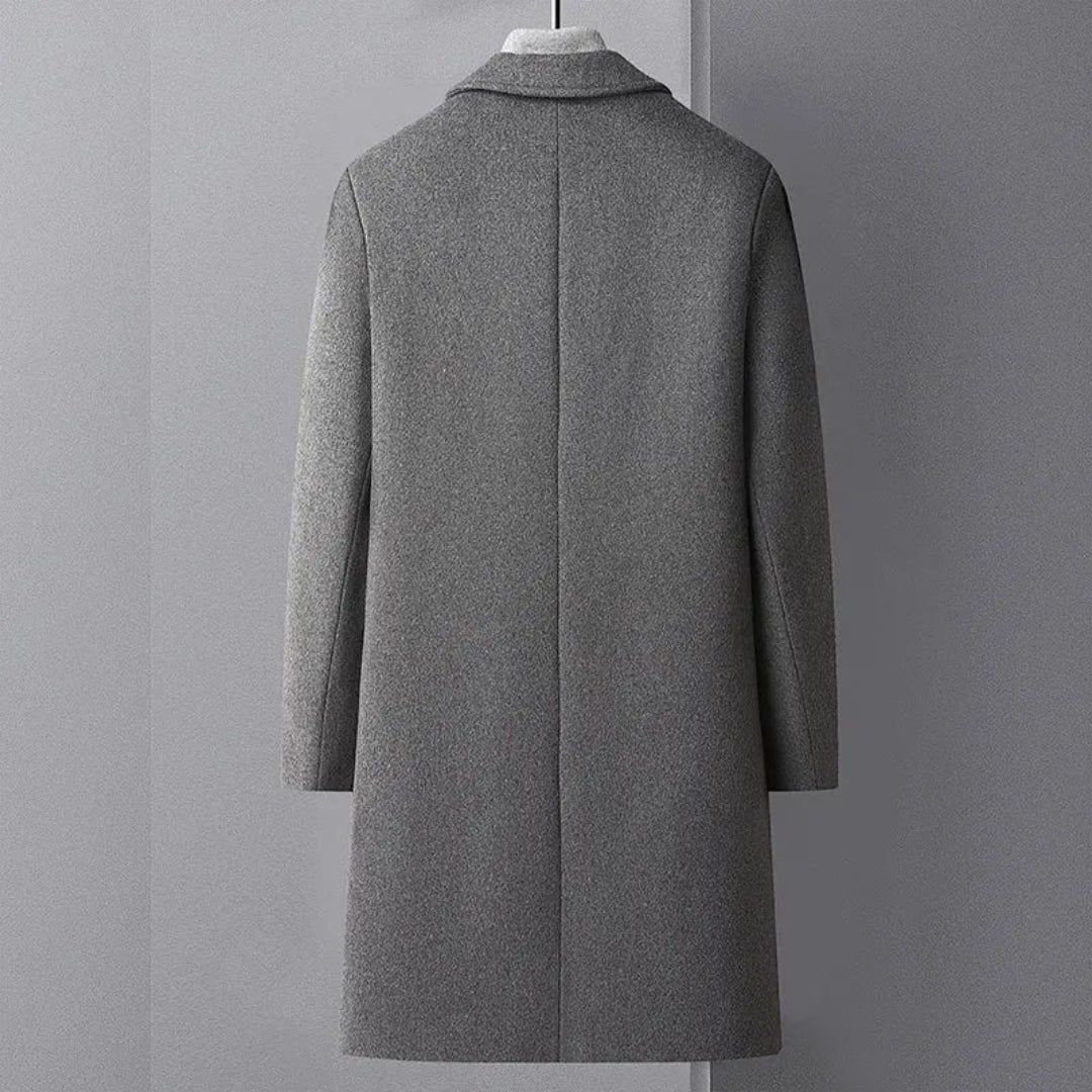 Hugh Classic Wool Trench Coat
