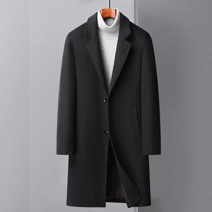 Hugh Classic Wool Trench Coat