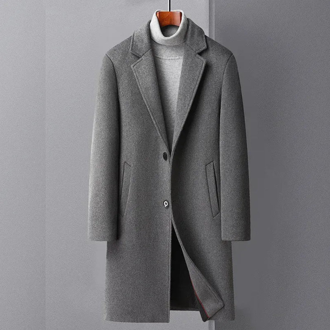 Hugh Classic Wool Trench Coat