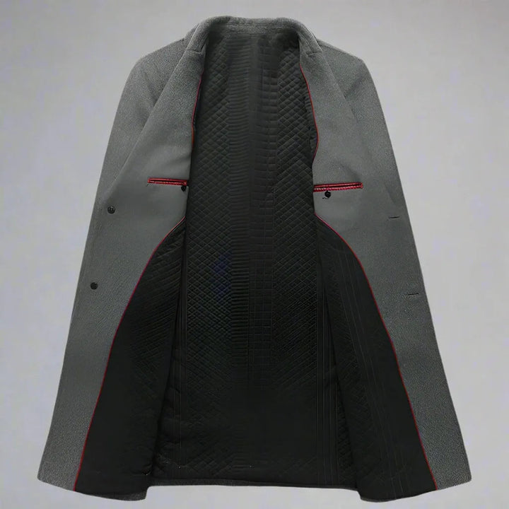 Hugh Classic Wool Trench Coat