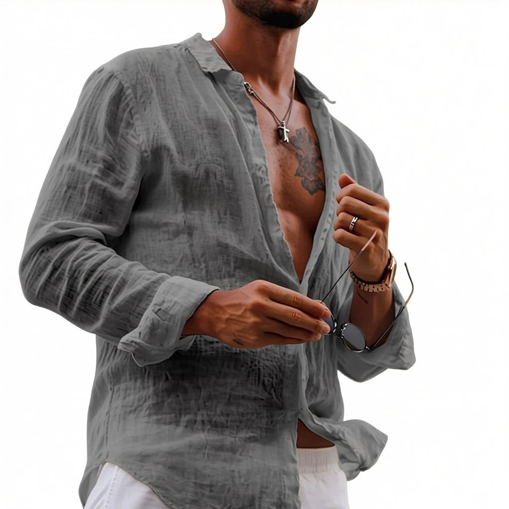 The Corsica Linen Shirt