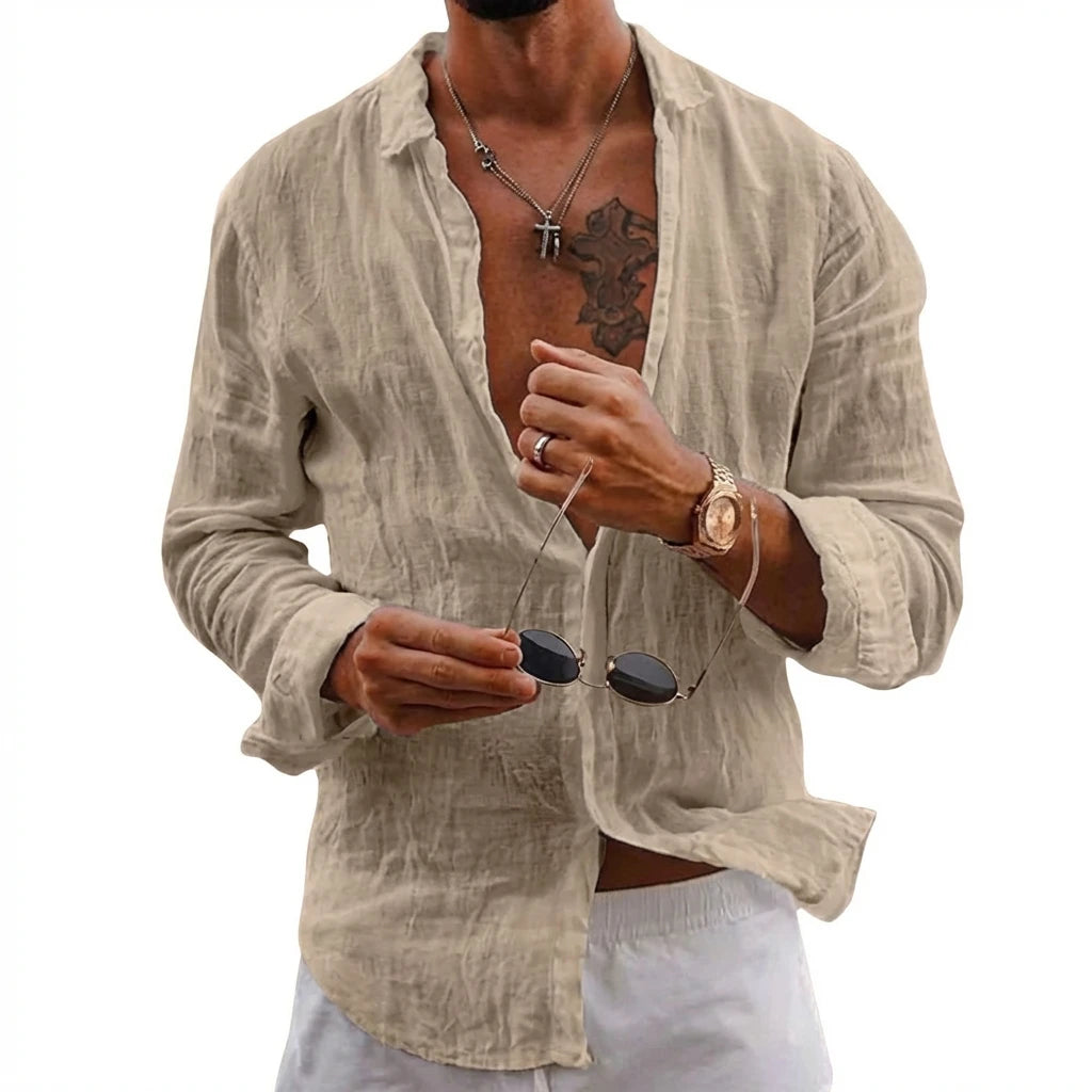 The Corsica Linen Shirt