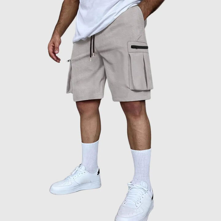 Jaguar Multi-Pocket Cargo Shorts