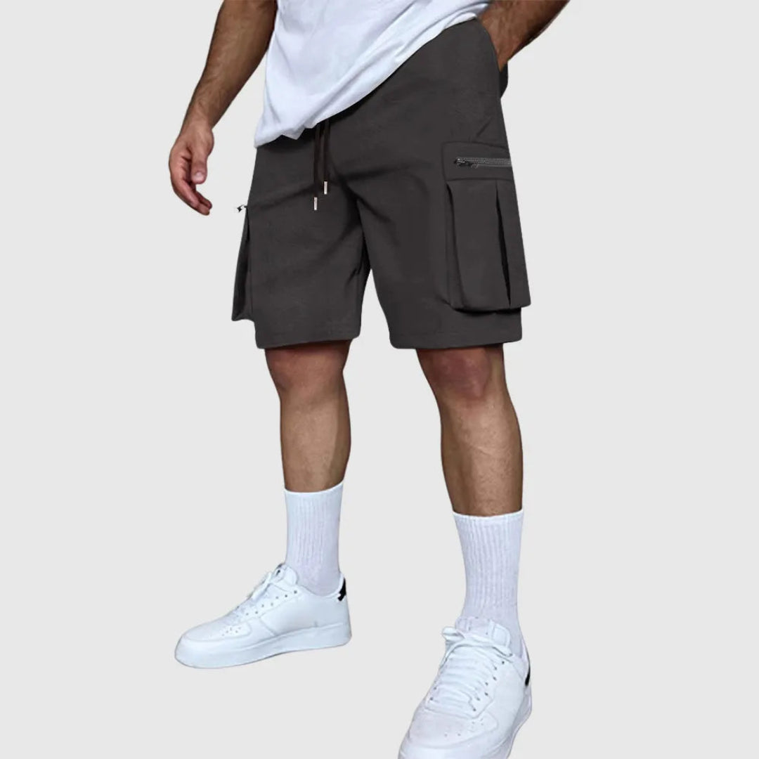 Jaguar Multi-Pocket Cargo Shorts