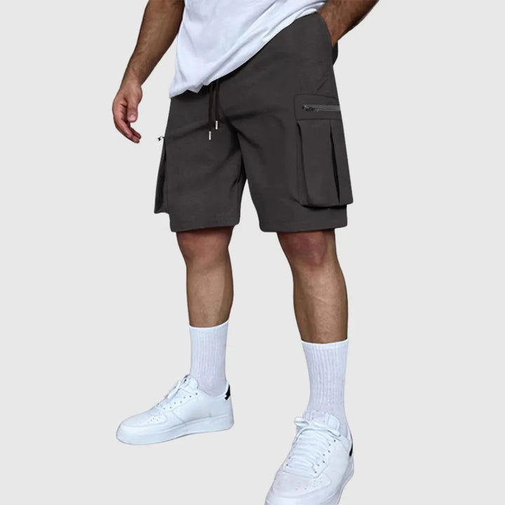 Jaguar Multi-Pocket Cargo Shorts