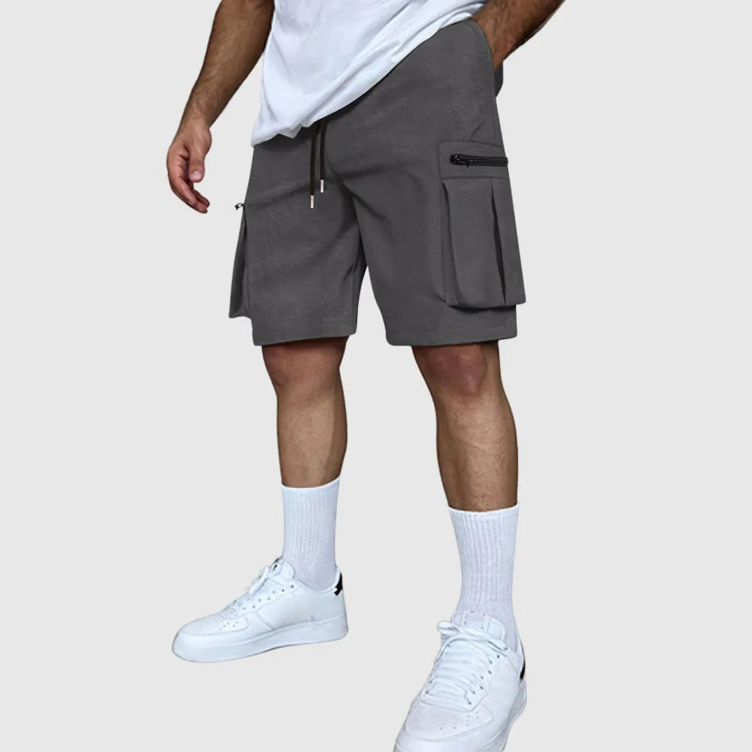 Jaguar Multi-Pocket Cargo Shorts