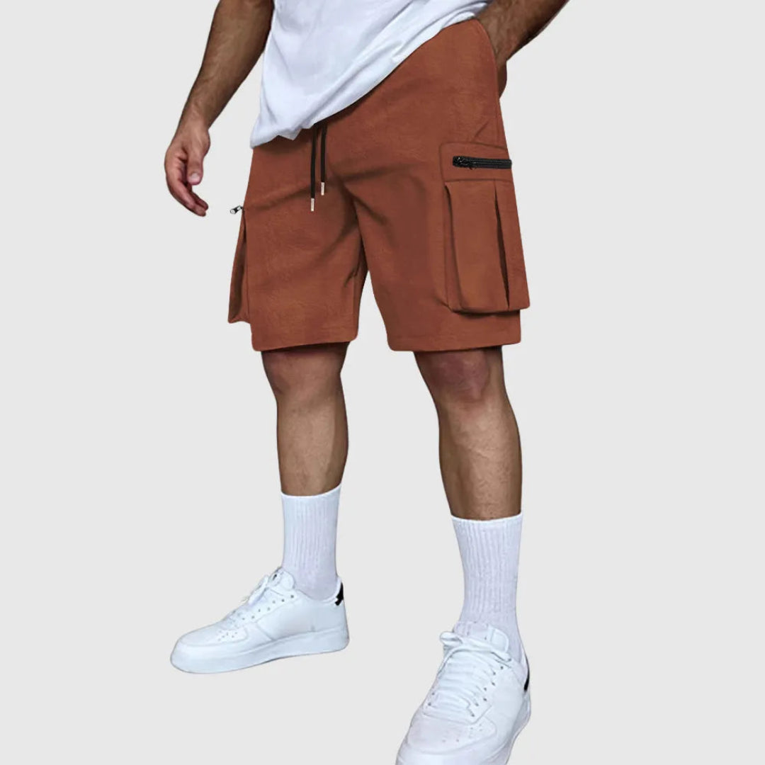 Jaguar Multi-Pocket Cargo Shorts