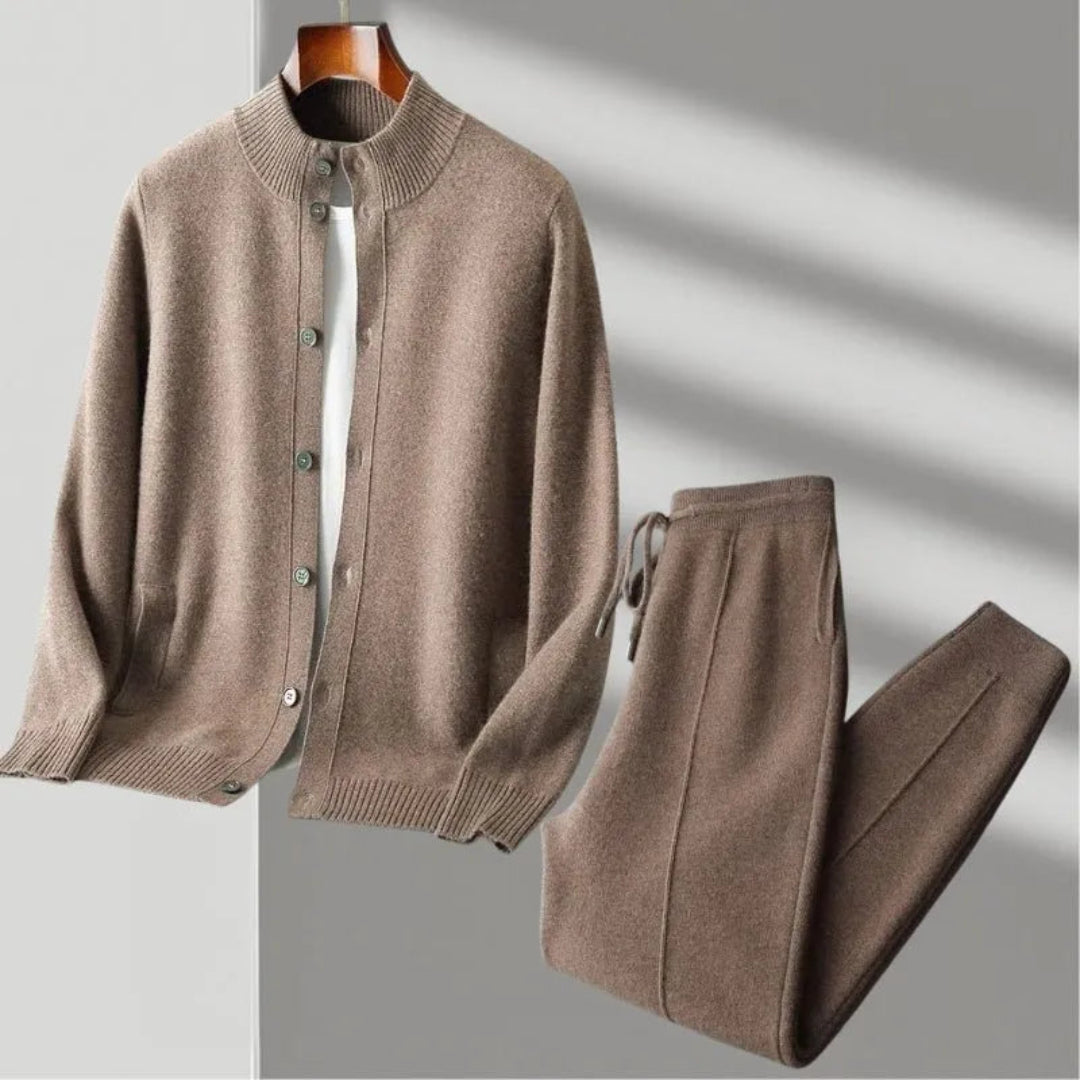 James Merino Wool Jacket and Jogger Set