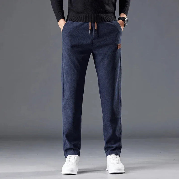Jarred Slim Fit Corduroy Drawstring Pants