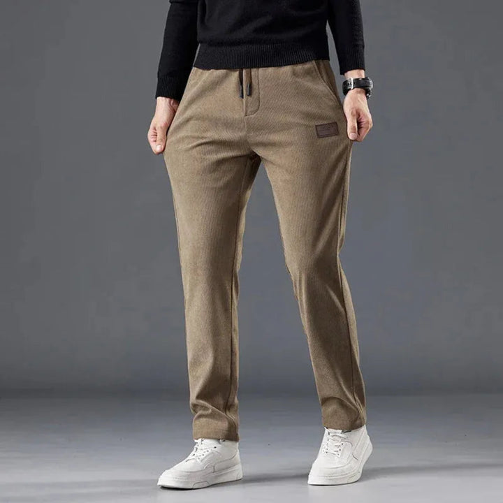 Jarred Slim Fit Corduroy Drawstring Pants