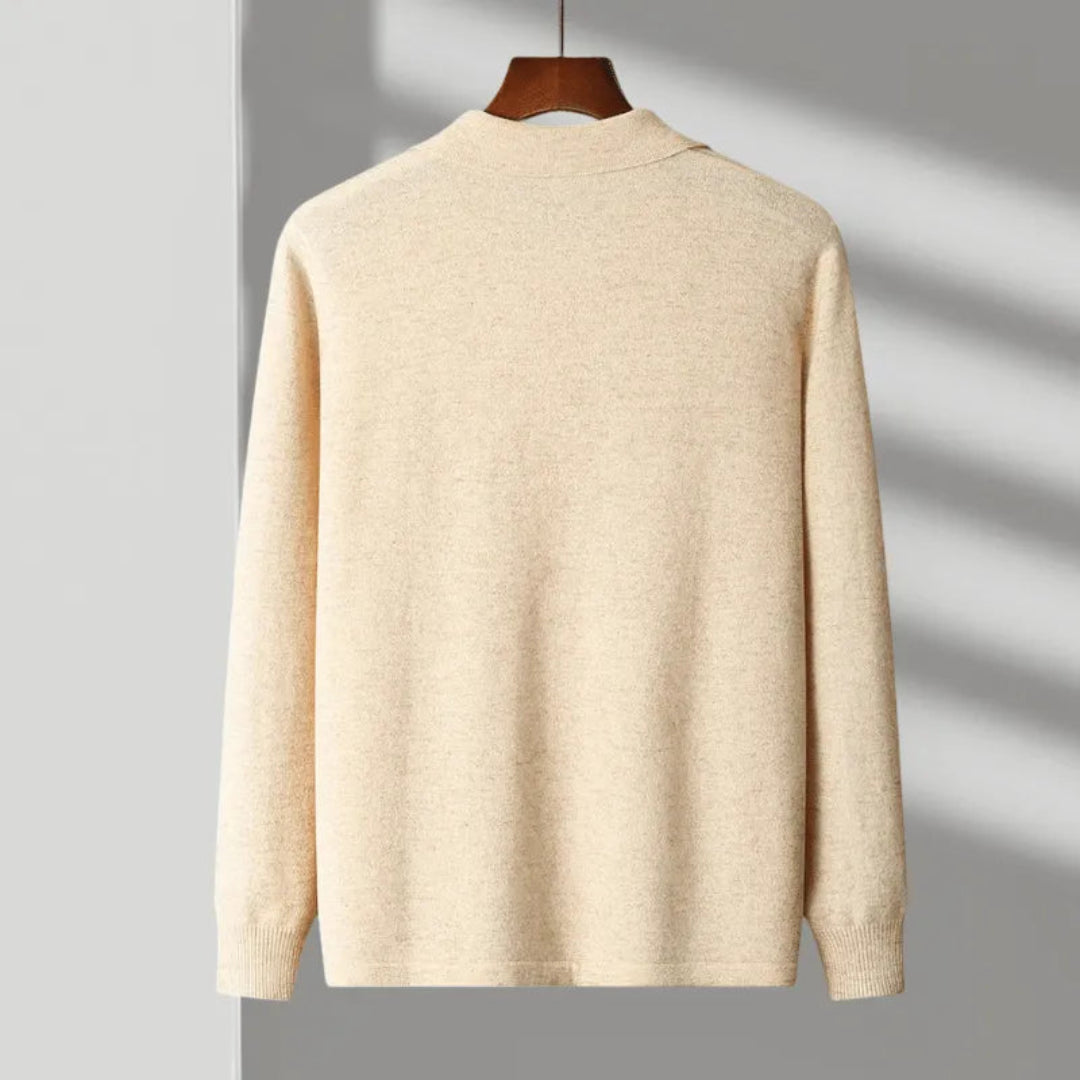 Jason Wool Button-Up Cardigan