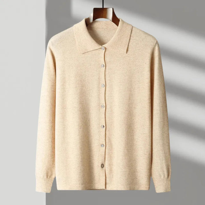Jason Wool Button-Up Cardigan