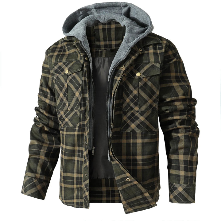 Jay Hooded Flannel Jacket