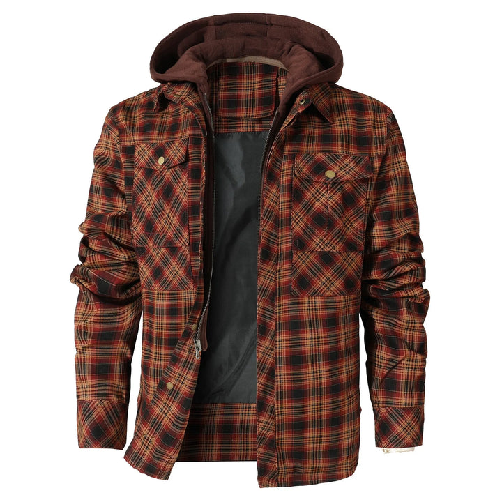 Jay Hooded Flannel Jacket