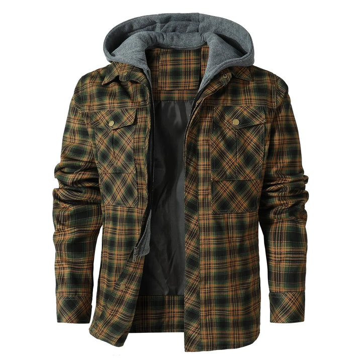 Jay Hooded Flannel Jacket