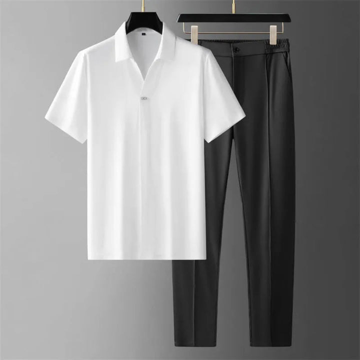 Jeremy 2-Piece Polo and Trousers Set