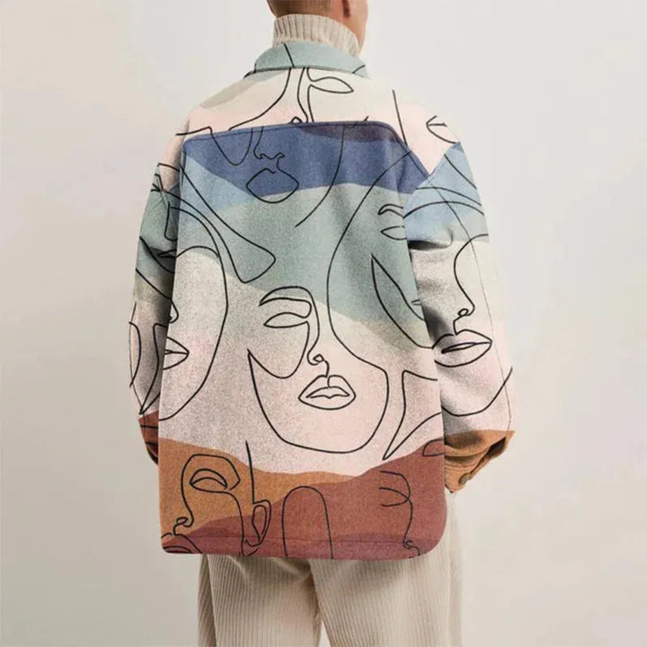 Jim Creative Printed Jacket